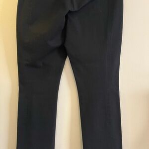 Classic Black Ted Baker Trousers with bottom slit